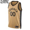 Dres Toronto Raptors Prilagođeni Nike 2023-24 City Edition Zlato Swingman - Dječji